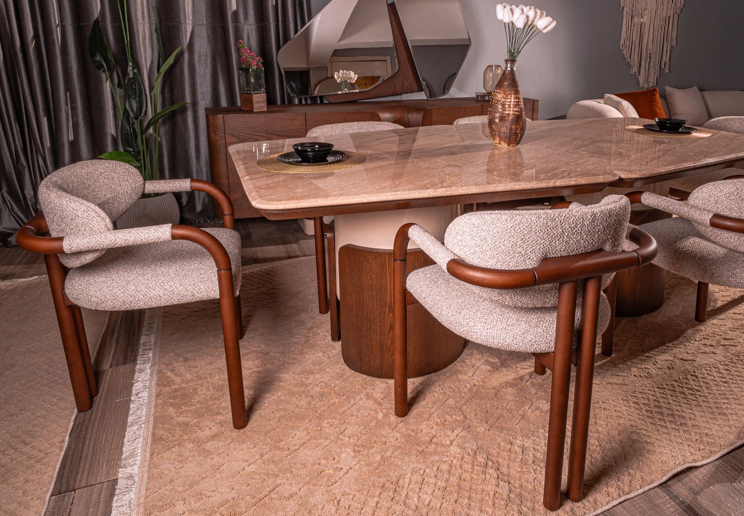 Lotus Dining Set